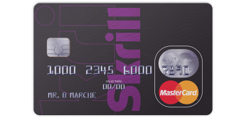 contactless Skrill MasterCard