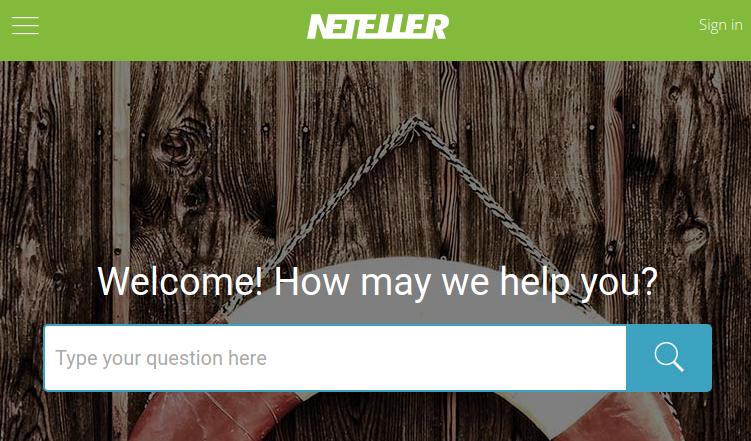 NETELLER Contact for general issues